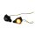 Zieger Below bar LED turnsignals # 4, black