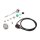 Feuling, oil tank breather kit & vented dipstick. Pol. cap