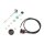 Feuling, oil tank breather kit & vented dipstick. Black cap