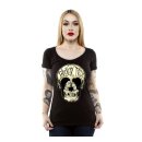 Lucky 13 Forever Skull T-shirt black