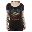 Lucky 13 Freedom Wheel T-shirt black