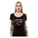 Lucky 13 Dead Bird T-shirt black
