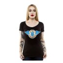 Lucky 13 Ladies Auxiliary T-shirt black