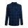 WCC La Bomba Herringbone flannel shirt blue/black