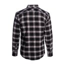 WCC Cisco flannel shirt white/black/brown