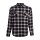 WCC Cisco flannel shirt white/black/brown