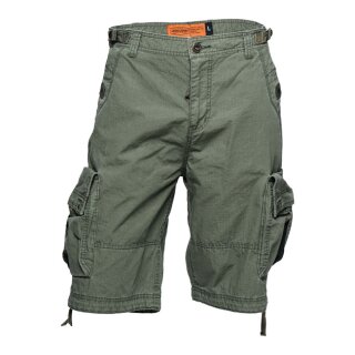 WCC Caine ripstop cargo shorts olive green