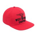 WCC Eagle snapback cap red
