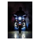Kuryakyn, Tracer LED lighting for fairing lower grill Chrome