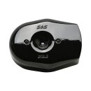 S&S Stealth Tribute Retro Luftfilter schwarz für HarleyTwin Cam 99-17