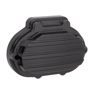 Arlen Ness transmission end cover 10-gauge, hydraulic.
