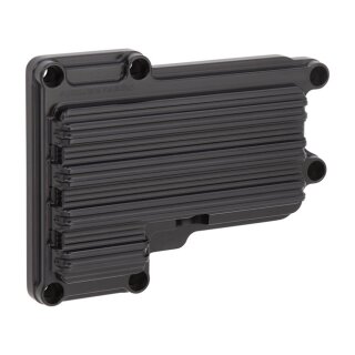 Arlen Ness 10-gauge transmission top cover all black