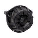 Arlen Ness, inverted air cleaner kit 10-Gauge. All black