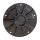Arlen Ness, 10-Gauge II derby cover. Black
