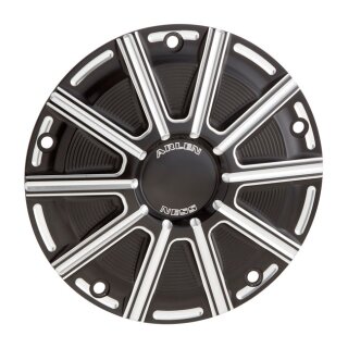 Arlen Ness, 10-Gauge II derby cover. Black Contrast