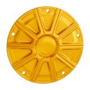 Arlen Ness, 10-Gauge II derby cover. Gold