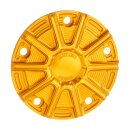 Arlen Ness, 10-gauge point cover. Gold