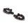 Arlen Ness, MX foot pegs. Black