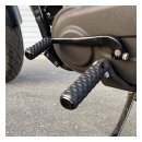 Arlen Ness Air Trax driver foot pegs black