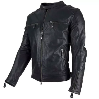 By City Street Cool Lederjacke schwarz S