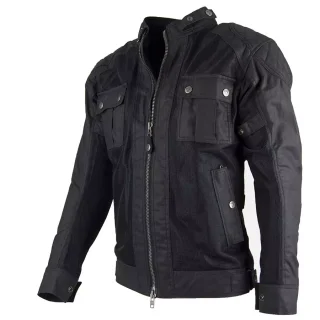 By City Teneree II Venty Motorrad Jacke schwarz M