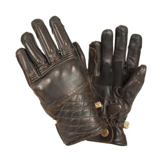 By City Café gloves, brown
