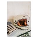 By City Roadster Red Strike helmet, cream