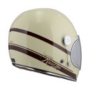 By City Roadster Red Strike helmet, cream