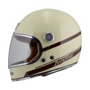 By City Roadster Red Strike helmet, cream