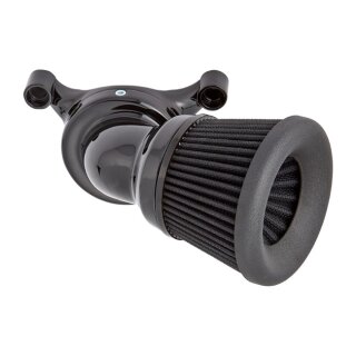 Arlen Ness, M8 Velocity 65Â° air cleaner kit. Black