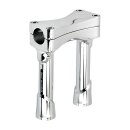 Biltwell Murdock O/S straight risers 6" chrome