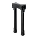 Biltwell Murdock O/S straight risers 10" black