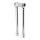 Biltwell Murdock O/S straight risers 14" chrome