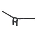 Biltwell Tyson XL Pullback Lenker 8 Zoll schwarz für Harley 82-23