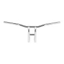 Biltwell Tyson XL Pullback 10" Lenker chrom für Harley 82-22 mit Gutachten