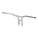 Biltwell Tyson XL Pullback 10" Lenker chrom für...