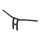 Biltwell Tyson XL pullback handlebar 10" black TBW