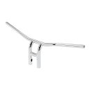 Biltwell Tyson XL pullback handlebar 10" chrome TBW
