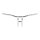 Biltwell Tyson XL pullback handlebar 10" chrome TBW