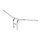Biltwell Tyson XL pullback handlebar 10" chrome TBW