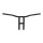 Biltwell Tyson XL pullback handlebar 12" black TBW