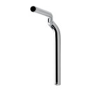 Biltwell Tyson XL Pullback Lenker chrom 14 Zoll für Harley 82-22