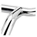 Biltwell Tyson XL Pullback Lenker chrom 14 Zoll für Harley 82-22