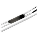 Biltwell Tyson XL Pullback Lenker chrom 14 Zoll für Harley 82-22