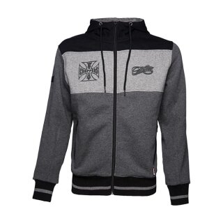 WCC Kimi Script Logo jacket, grey/black