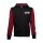 WCC Kimi Script Logo hoodie, burgundy red/black