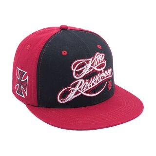 WCC Kimi Cross Logo Snapback cap, red