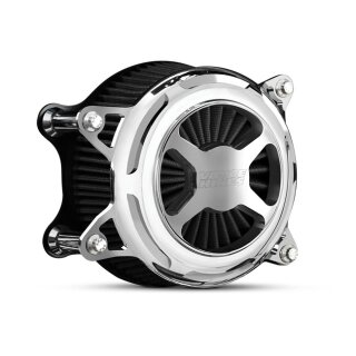 V&H VO2 X air cleaner kit chrome