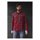 MCS Worker Flanel shirt red/grey