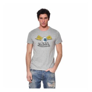 Von Dutch T-shirt Fly grey melange 